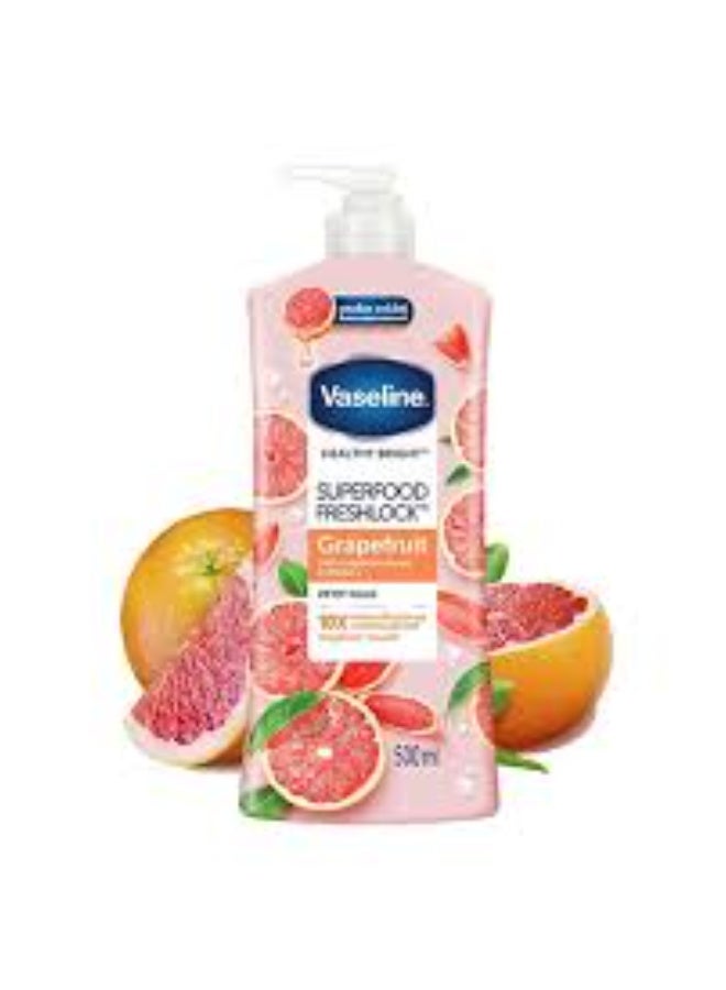 Vaseline Superfood Freshlock Grapefruit Lotion 320ml - Image 4